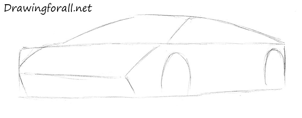 Car sketches lamborghini