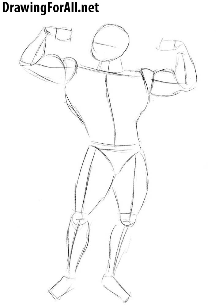 Featured image of post How To Draw A Bodybuilder A detailed tutorial on how to draw an anime guy step by step focused on the full male body and proportions