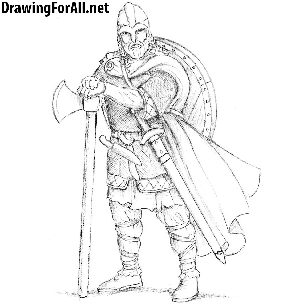 Amazing How To Draw A Viking  The ultimate guide 