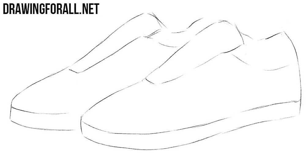 skechers shoes drawing