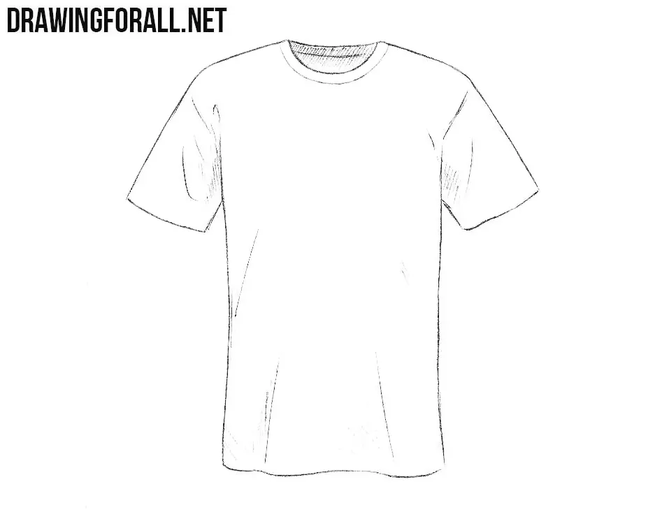 How to Draw a T-Shirt | Drawingforall.net