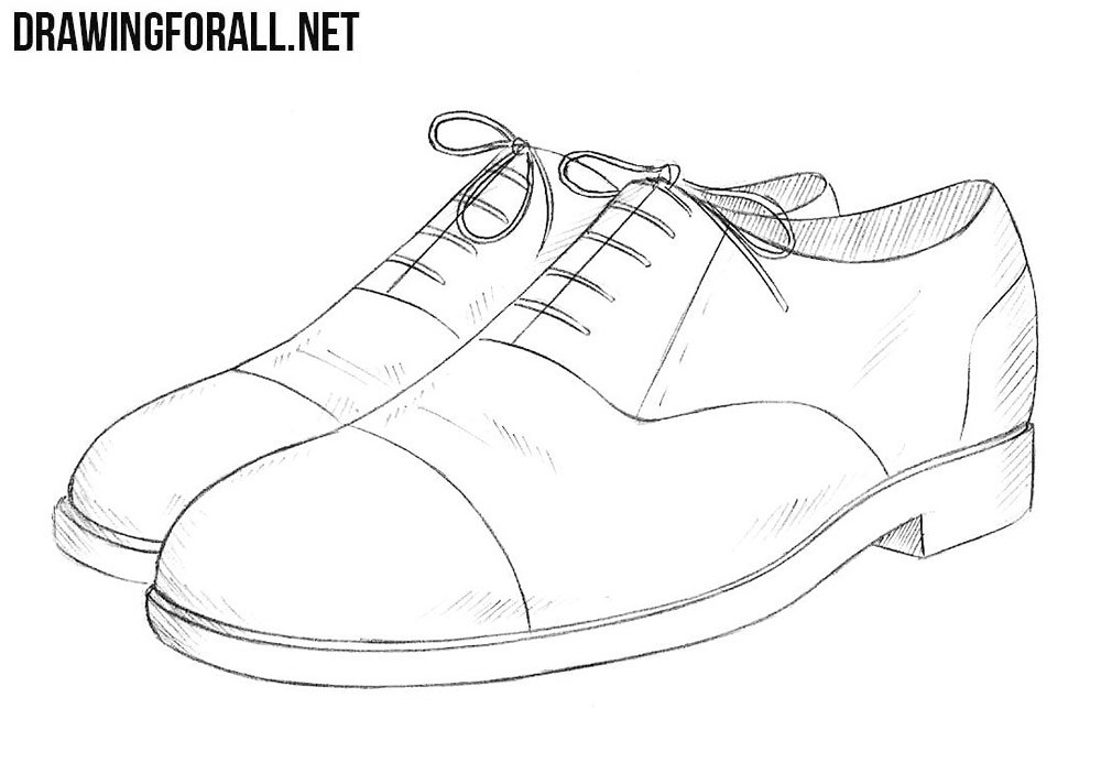 How to Draw Shoes | Drawingforall.net