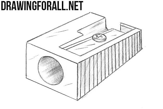 How To Draw A Pencil Sharpener Drawingforall Net