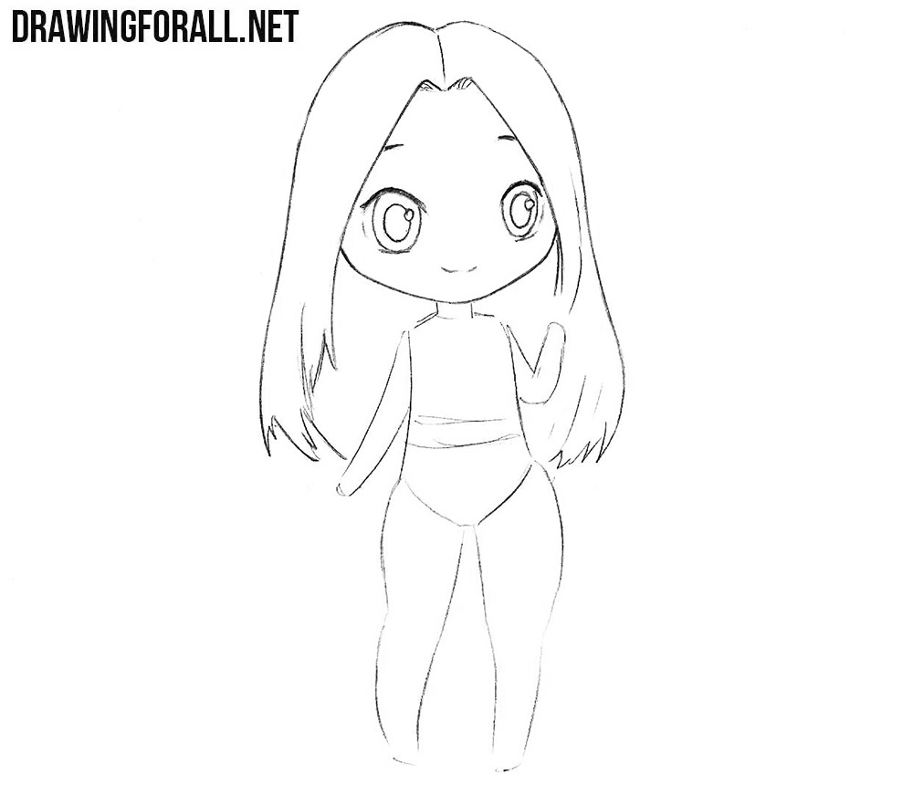 How To Draw A Chibi Girl Drawingforall Net
