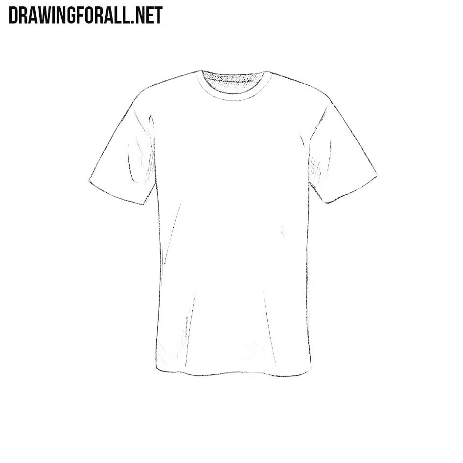 Unique Sketch Drawings Of Cute Shirts for Kids