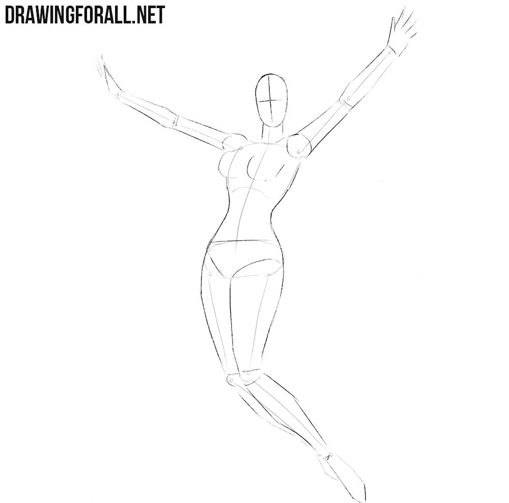 Learn how to draw Jean Grey step by step