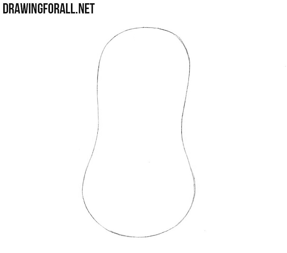 How to draw a squash