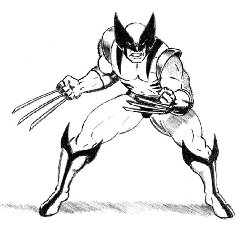 How to Draw Wolverine  XMen  YouTube