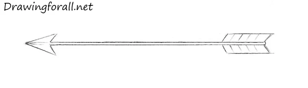 Clean the sketch and finish the fletching