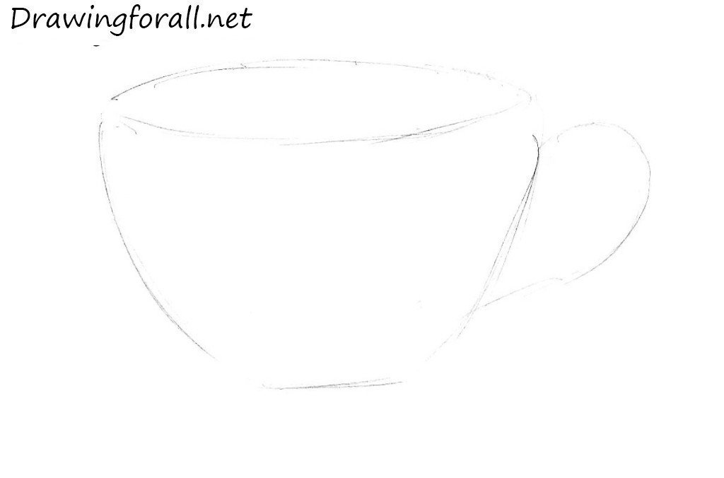1 how to draw a tea cup