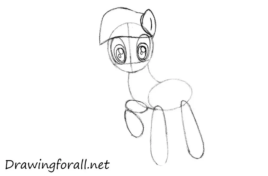 how to draw pony sparkle