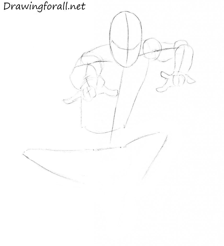 How to draw Spider-Man