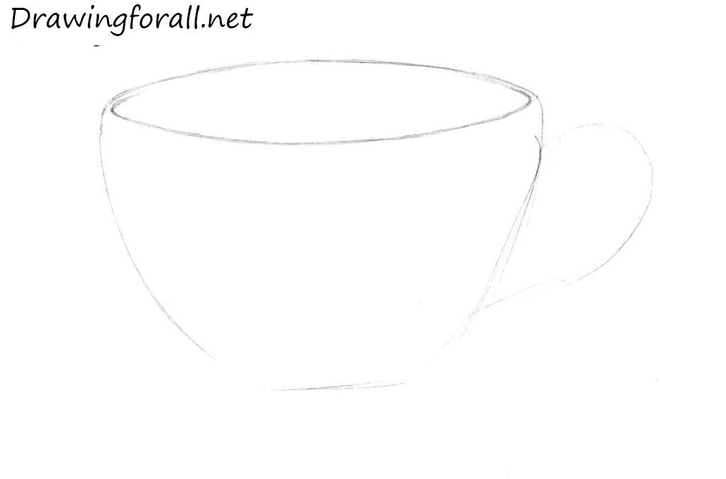 teacup drawing