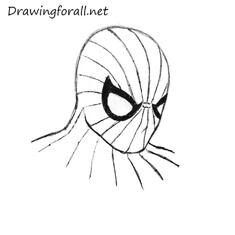 how to draw spider-man