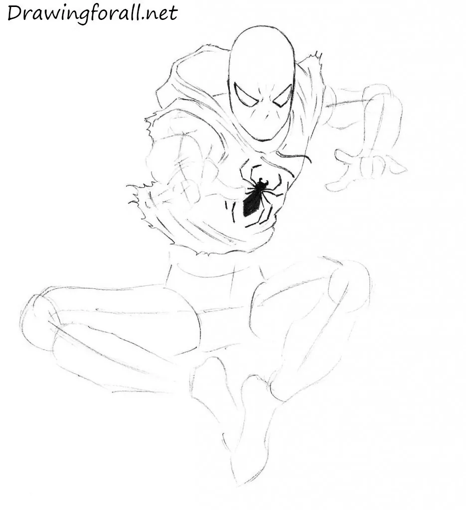 How to Draw Ben Reilly step by step