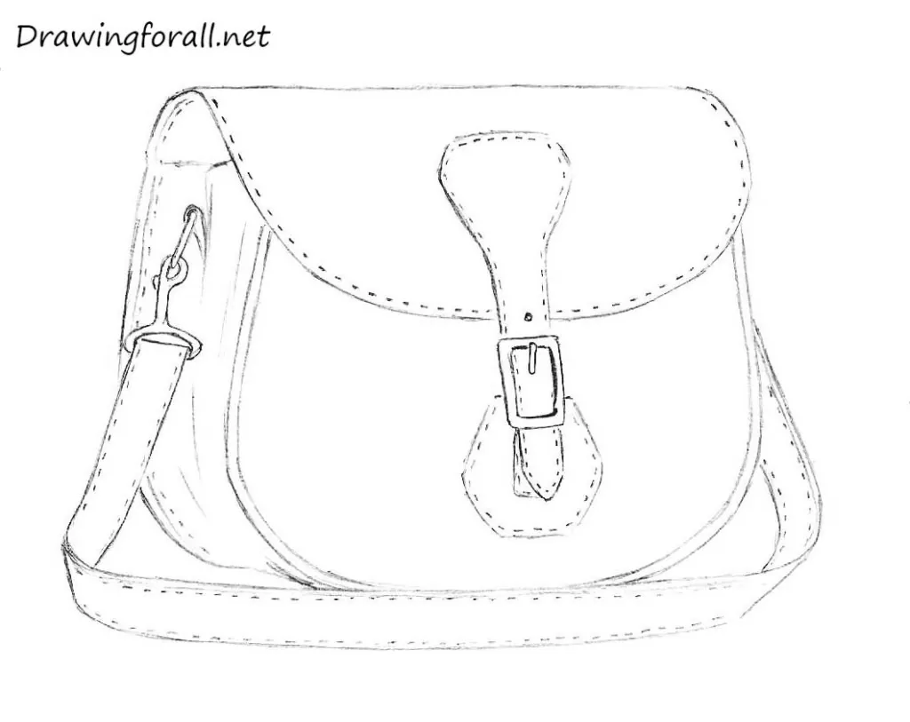 Bag drawing Cut Out Stock Images & Pictures - Alamy