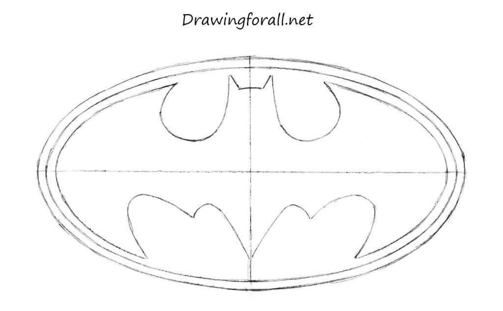 drawing batman sign