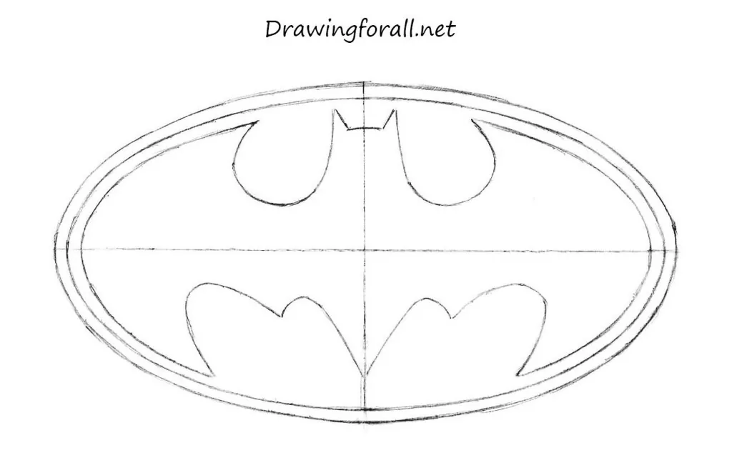 drawing batman sign