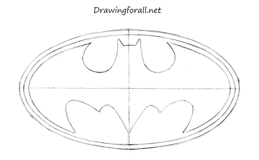 How To Draw Batman's Logo