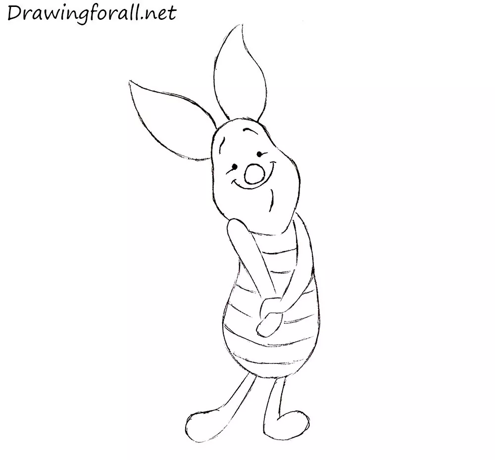 piglet from winnie the pooh drawings