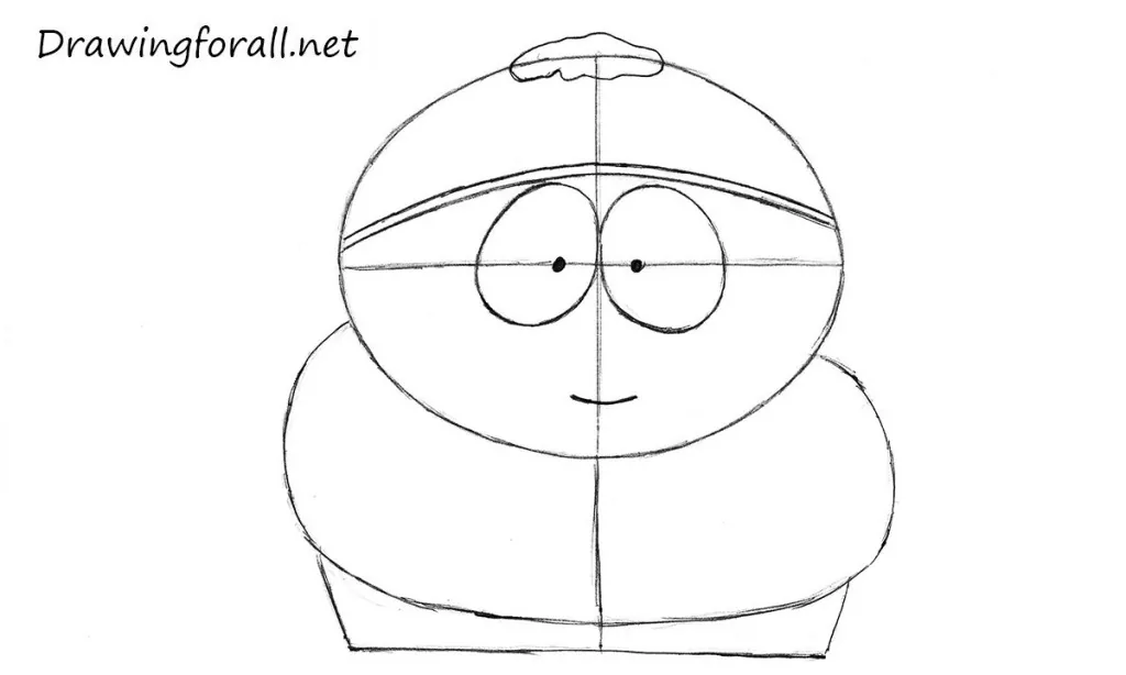 how to draw cartman