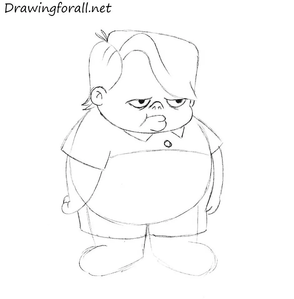 how to draw louie anderson