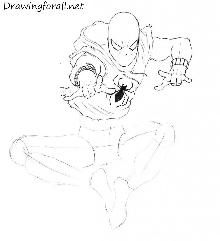 How to Draw the Scarlet Spider