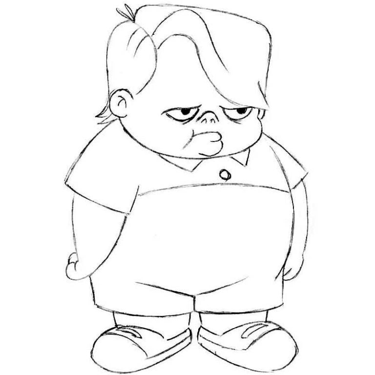 How to Draw Louie Anderson