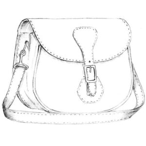 How to draw a bag