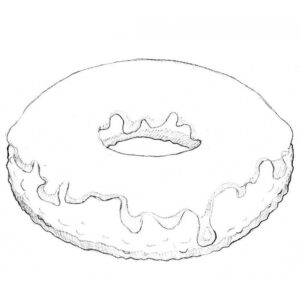 How to draw a donut
