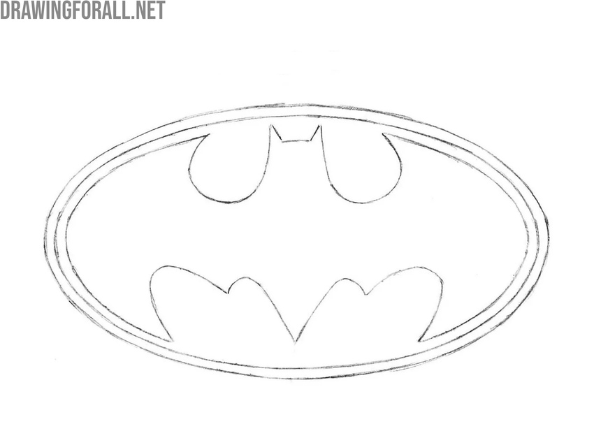 Finalize and bold the Batman logo