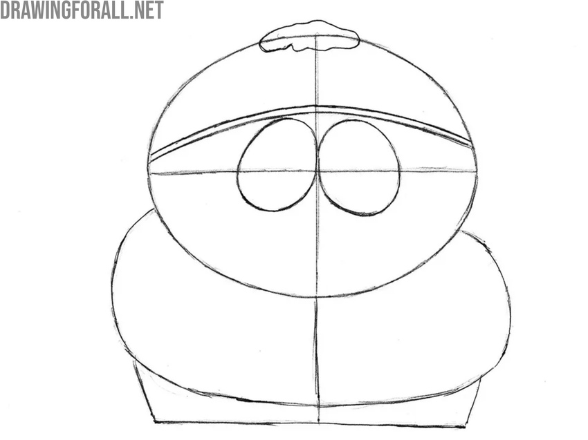 Draw Eric Cartman’s eyes