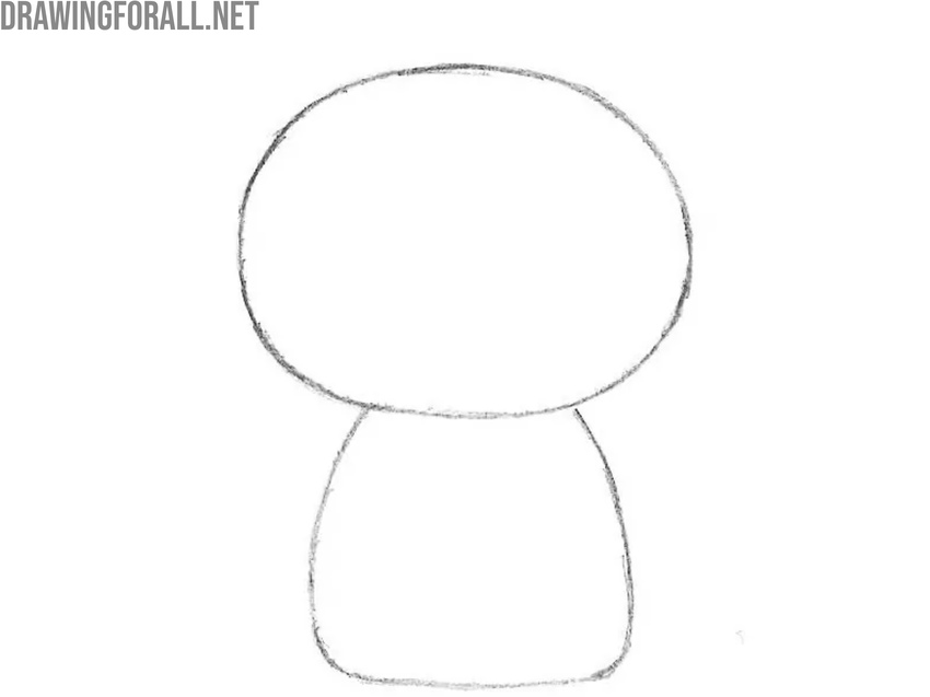 Draw the body of Hello Kitty