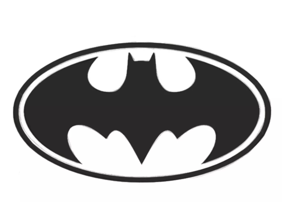 how to draw batman logo featured image