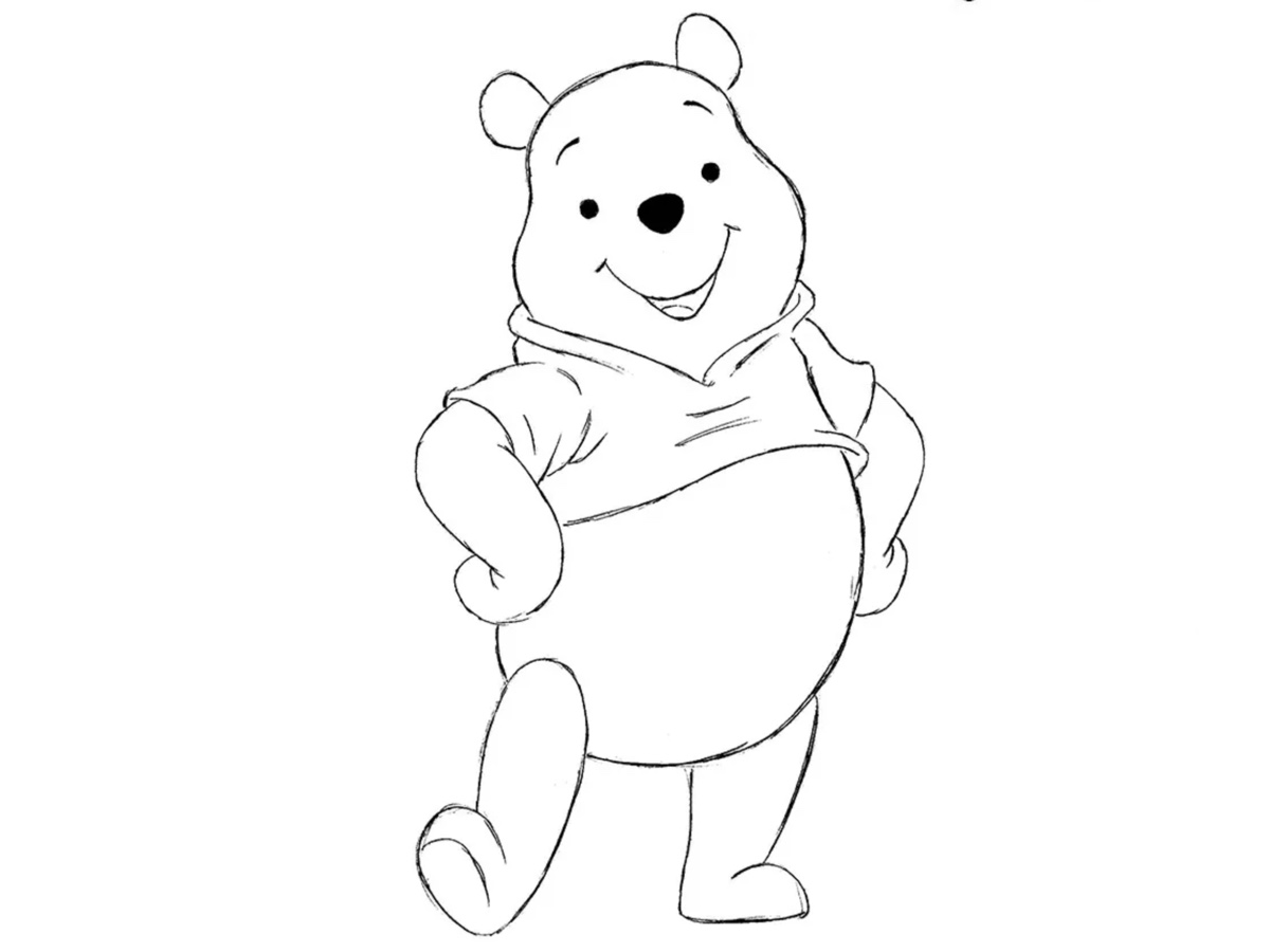 how to draw winnie-the-pooh featured image
