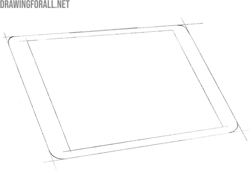 Round the corners of the iPad