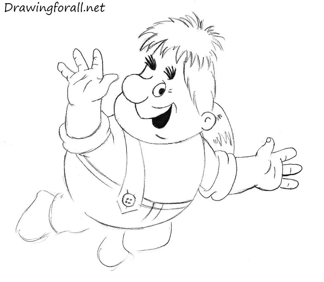 Detail the hands and add the propeller