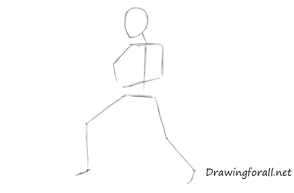 how to draw a samurai