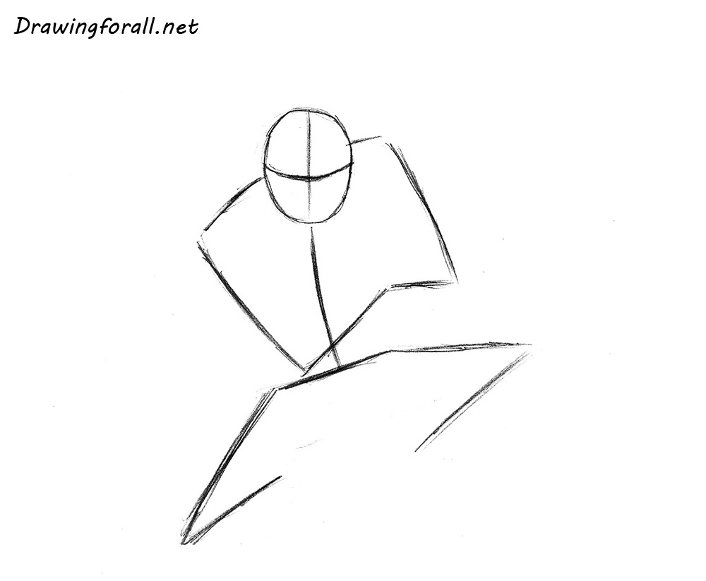 how to draw ninja
