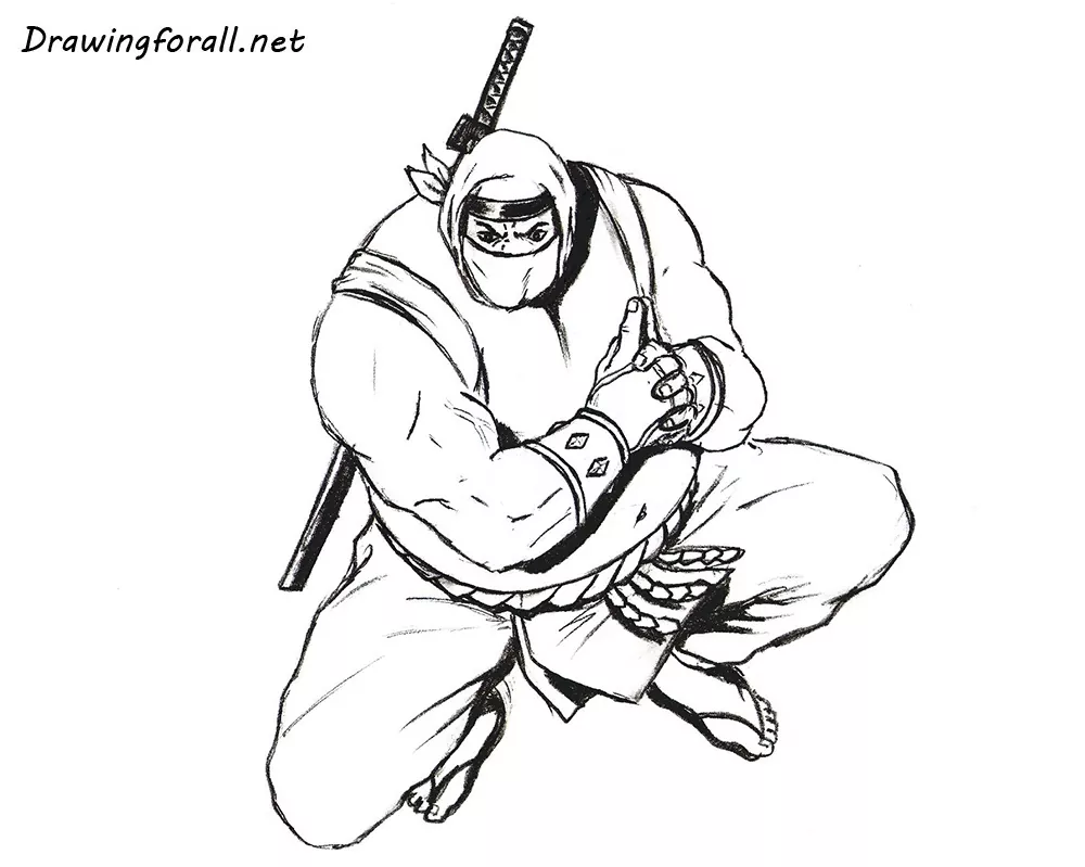 How To Draw A Ninja 