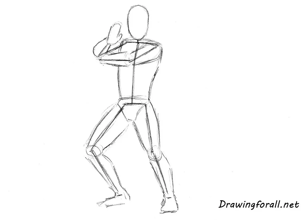 how to draw scorpion step by step