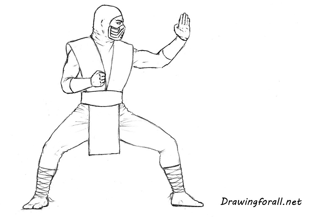 how to draw mk