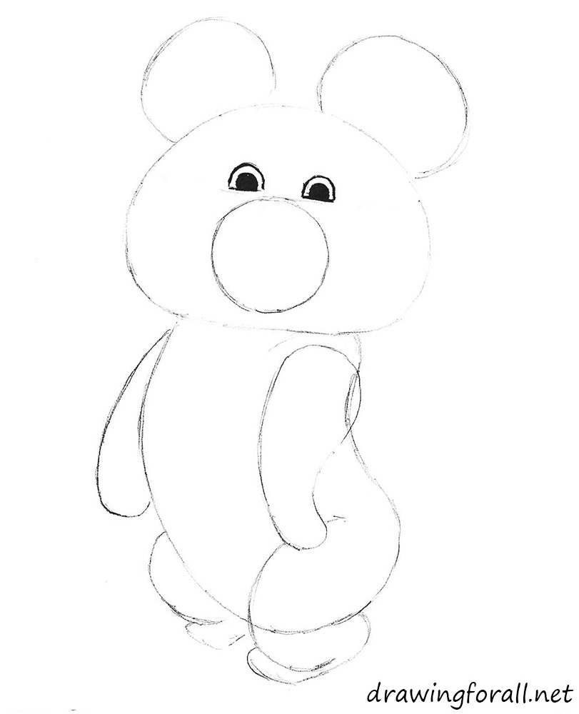 drawing bear