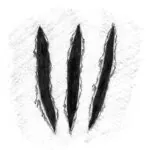 How to Draw Wolverine Claw Marks