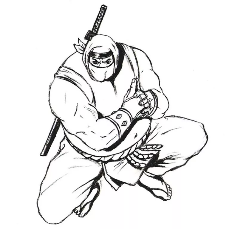 How to Draw a Sumo Ninja