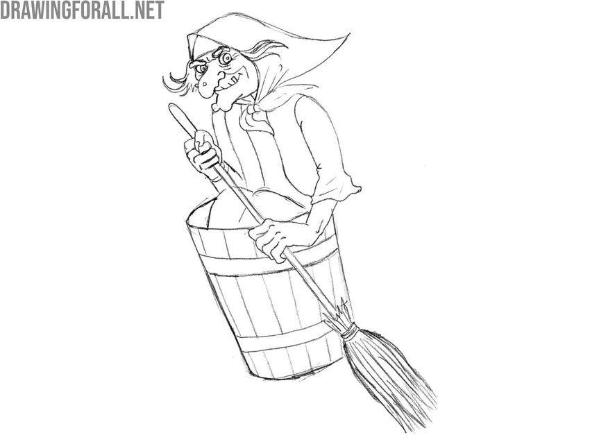 Detail the broom head