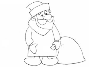 how to cartoon draw ded moroz featured image