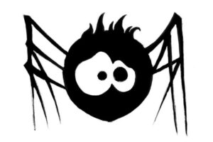 how to draw a cartoon spider featured image