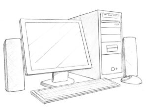 how to draw a computer featured image
