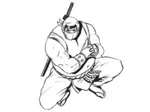 how to draw a sumo ninja featured image